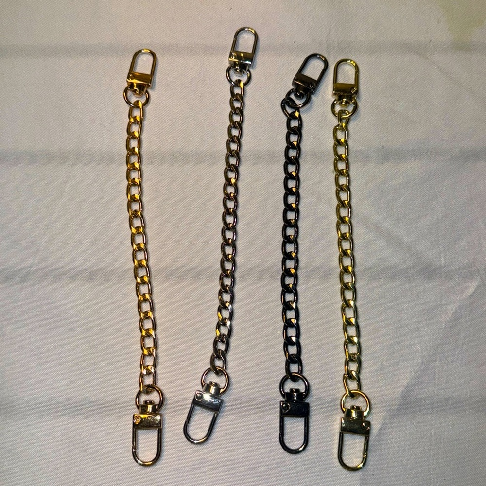 40cm 8mm Wide Metal Purse Chain Strap Handle Replacement Bag Chain 4 Col…